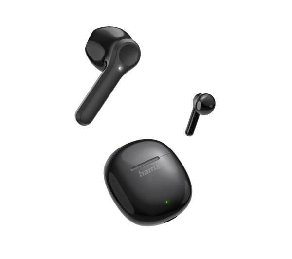 Hama Action One TWS Douszne Bluetooth 5.4 Czarny