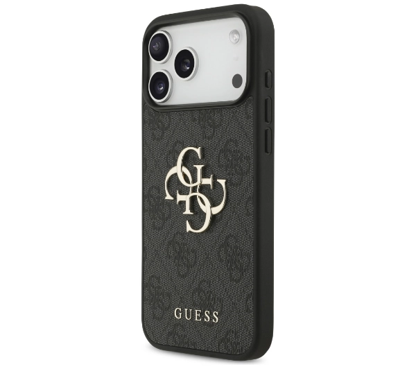 Guess 4G Big Logo do iPhone 17 Pro Max Czarny