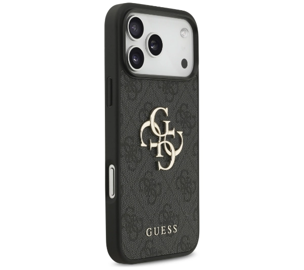 Guess 4G Big Logo do iPhone 17 Pro Max Czarny