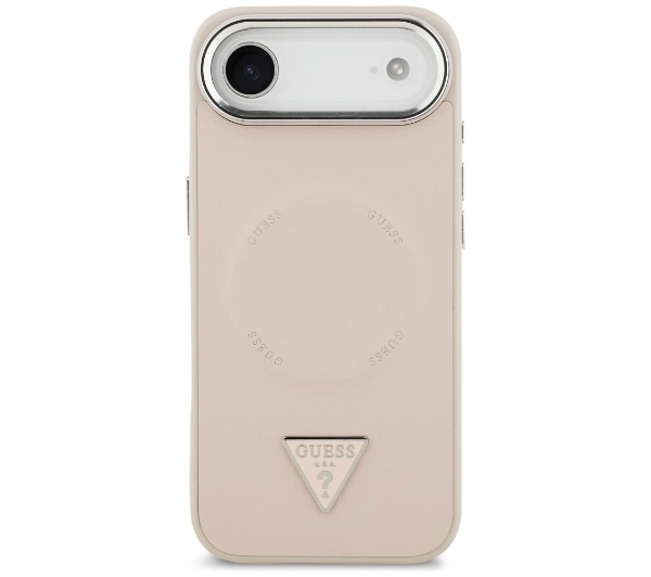 Guess Triangle Logo MagSafe do iPhone Air Różowy