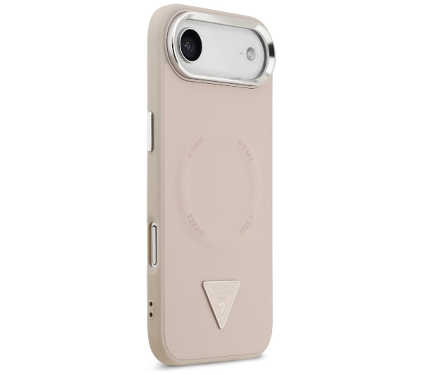 Guess Triangle Logo MagSafe do iPhone Air Różowy