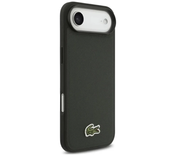 Lacoste Iconic Petit Pique Woven Logo MagSafe do iPhone Air sinople