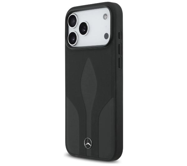 Mercedes-Benz Leather The Move MagSafe do iPhone 17 Pro Max czarny
