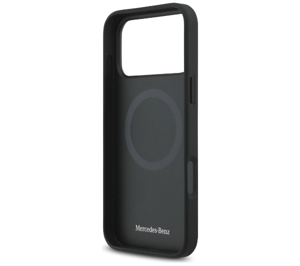 Mercedes-Benz Leather The Move MagSafe do iPhone 17 Pro Max czarny