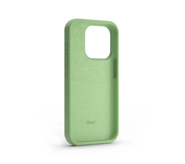Etteri Silicone Case do iPhone 15 Pro Zielony