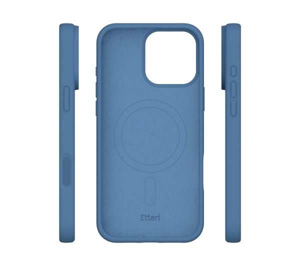 Etteri Silicone Case do iPhone 15 Pro Niebieski