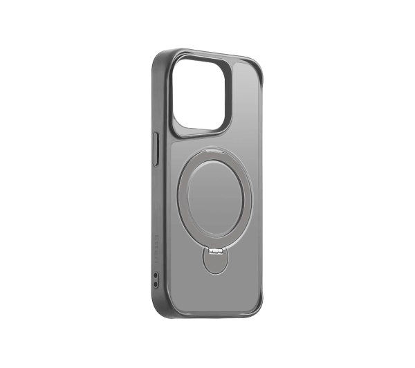 Etteri Matt Mag Ring do iPhone 15 Pro Max Szary