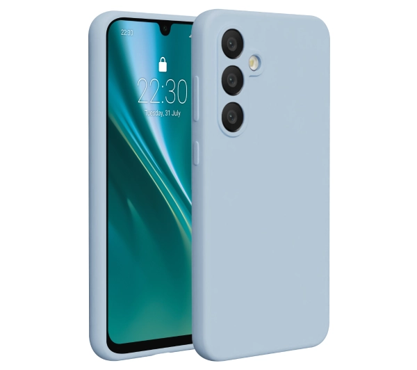 Etteri Silicone Case Galaxy S24 Fe Niebieski