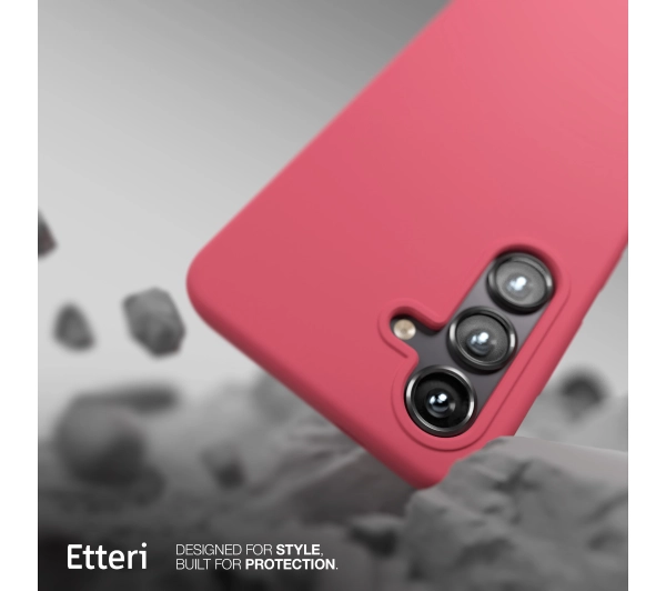 Etteri Silicone Case do Galaxy S25 Plus Malinowy