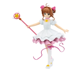 Banpresto Cadcaptor Sakura - Sakura Kinomoto (White Dress Ver.)