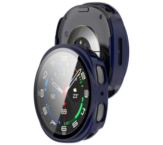 Bizon ze szkłem do Samsung Galaxy Watch 8 40 mm niebieski