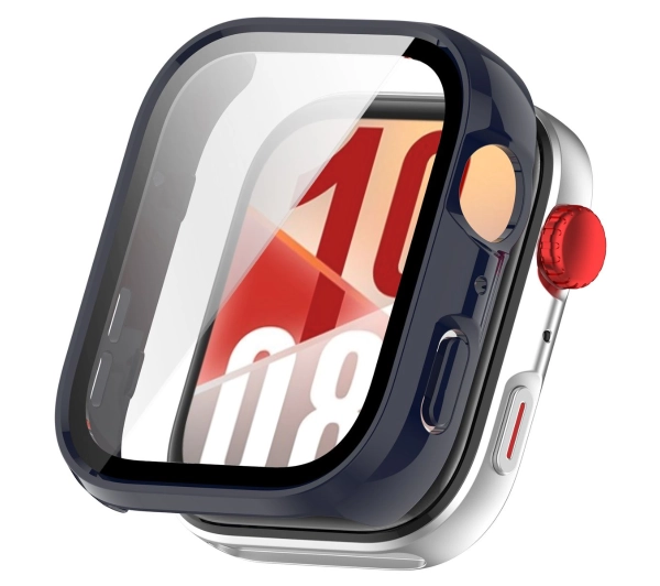 Bizon ze szkłem do Huawei Watch Fit 4 niebieski