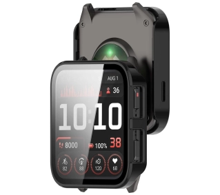 Bizon ze szkłem do Garmin Venu X1 czarny