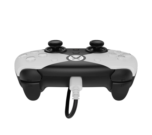 Hyperkin The Competitor do Xbox, PC Przewodowy Biało-czarny