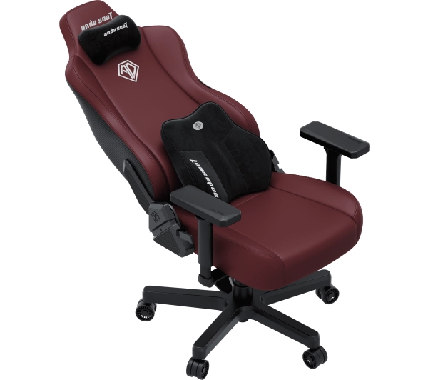 Anda Seat Kaiser 3E XL Gamingowy do 150kg Skóra ECO Bordowy - Kup na Raty - RRSO 0%