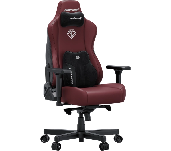 Anda Seat Kaiser 3E XL Gamingowy do 150kg Skóra ECO Bordowy - Kup na Raty - RRSO 0%