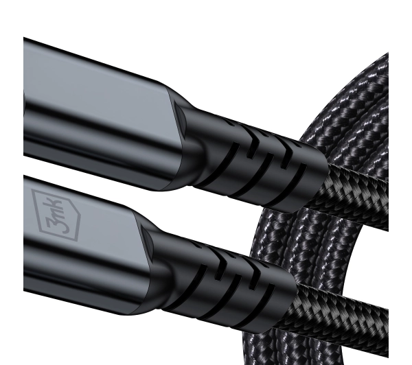 3mk Hyper Cable N-SERIES Thunderbolt 4 1m 48V/5A 40Gb/s 240W 8K60Hz Czarny - ⚡ EURO HIT CENOWY! ⚡