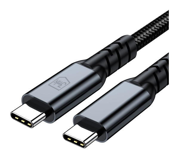3mk Hyper Cable N-SERIES Thunderbolt 4 1m 48V/5A 40Gb/s 240W 8K60Hz Czarny - ⚡ EURO HIT CENOWY! ⚡