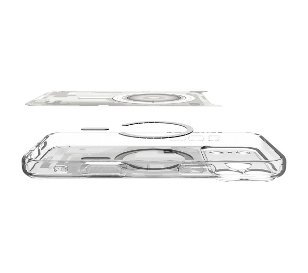 Spigen Ultra Hybrid Mag MagSafe do iPhone 17 Pro Max zero one biały