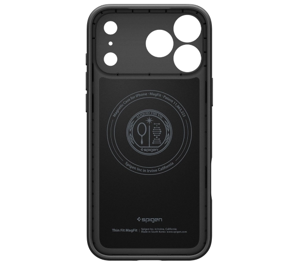 Spigen Thin Fit MAG MagSafe do iPhone 17 Pro Czarny