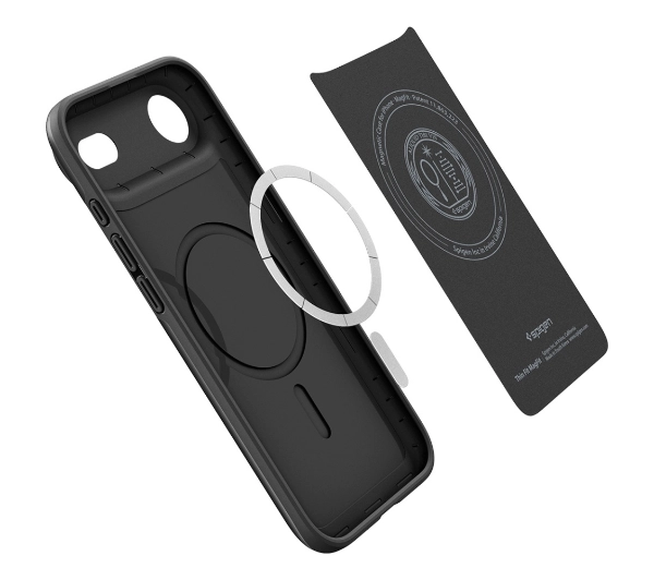 Spigen Thin Fit MAG MagSafe do iPhone Air Czarny