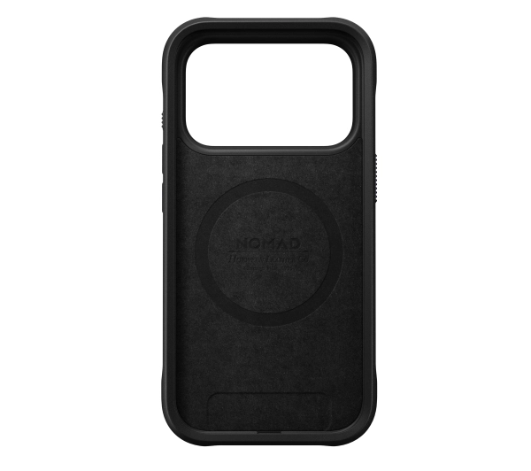 Nomad Rugged Leather do iPhone 17 Pro Czarny