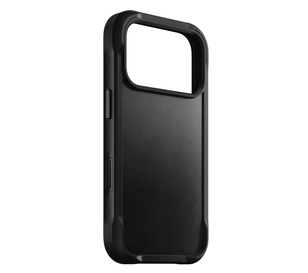 Nomad Rugged Leather do iPhone 17 Pro Czarny