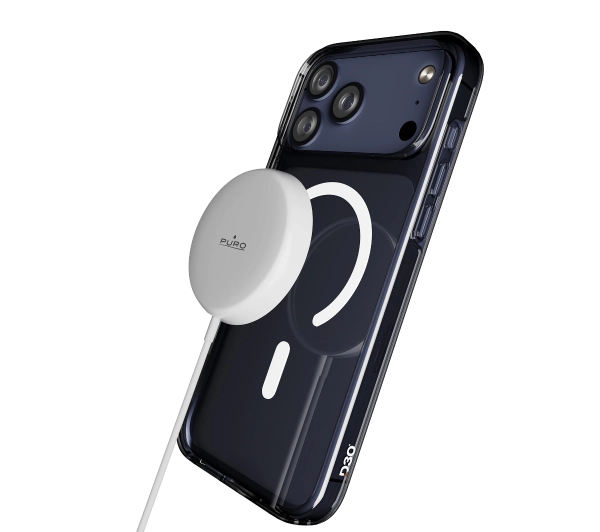 Puro D3O do iPhone 17 Pro Max Przeźroczysty