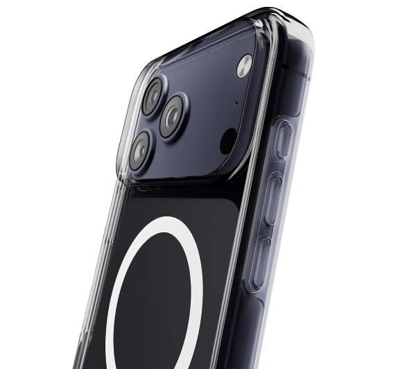 Puro D3O do iPhone 17 Pro Max Przeźroczysty