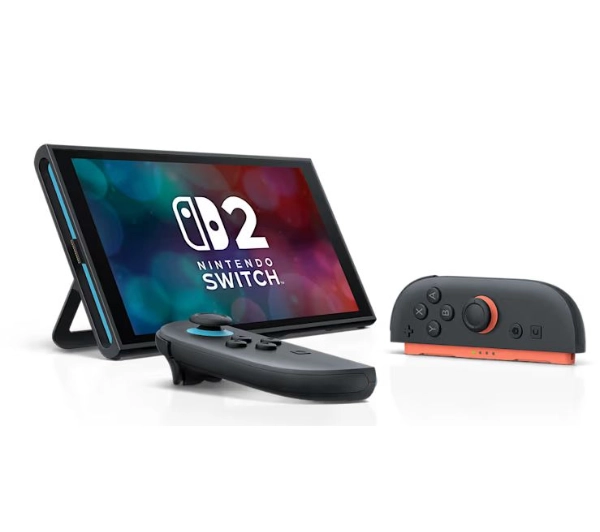 Nintendo Switch 2 Joy-Con Czarny + Etui Trust GXT 1251RB + Szkło hartowane Yaxo YGGSDG01T - Kup na Raty - RRSO 0%