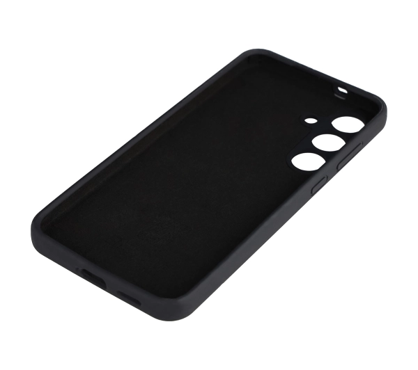 Bizon Silikonowe Soft do Samsung Galaxy S25 FE Czarny