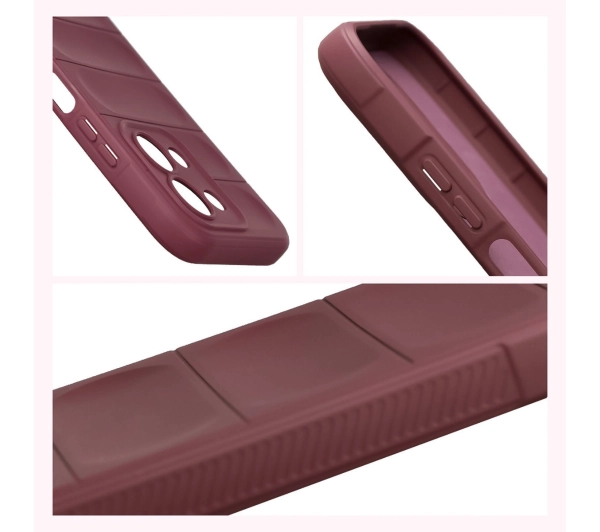 Bizon Pancerne Tur do Xiaomi Redmi 15C 4G / 5G / POCO C85 4G Fioletowy