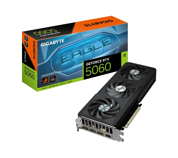 Gigabyte GeForce RTX 5060 EAGLE MAX OC 8GB GDDR7 128bit DLSS 4