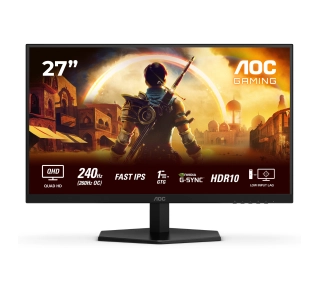 AOC Q27G42ZE 27" 2K Fast IPS 260Hz 0,3ms MPRT Gamingowy - Kup na Raty - RRSO 0%