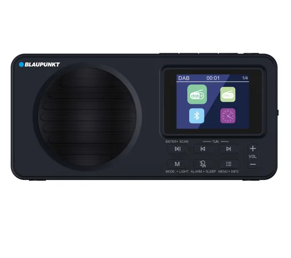 Blaupunkt DR6BK Radio FM, DAB+ Bluetooth Czarny
