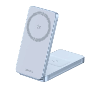 UGREEN W756 MagFlow 2w1 Qi2 25W Szary