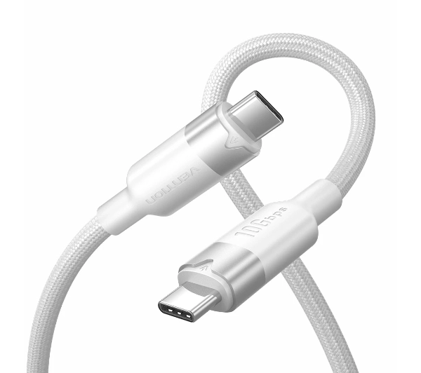Vention USB-C do USB-C 3.2 5A 1m Biały