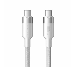 Vention USB-C do USB-C 3.2 5A 1m Biały