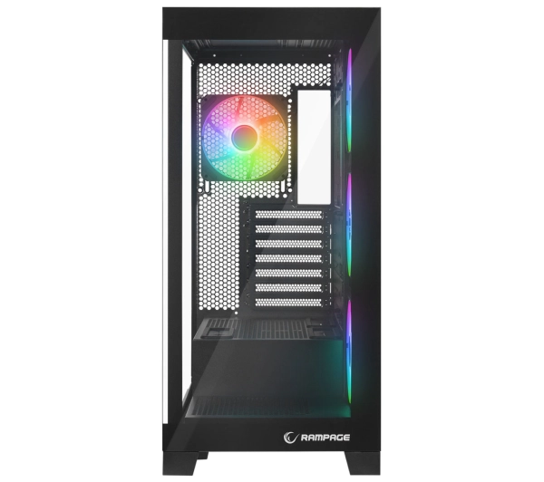 Rampage Hydra V2 ARGB Czarny - Kup na Raty - RRSO 0%