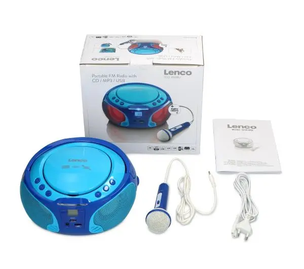 Lenco SCD-650 Niebieski - Kup na Raty - RRSO 0%