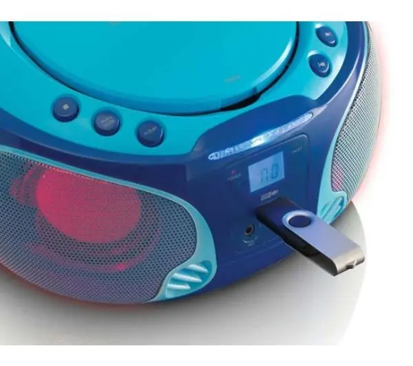 Lenco SCD-650 Niebieski - Kup na Raty - RRSO 0%