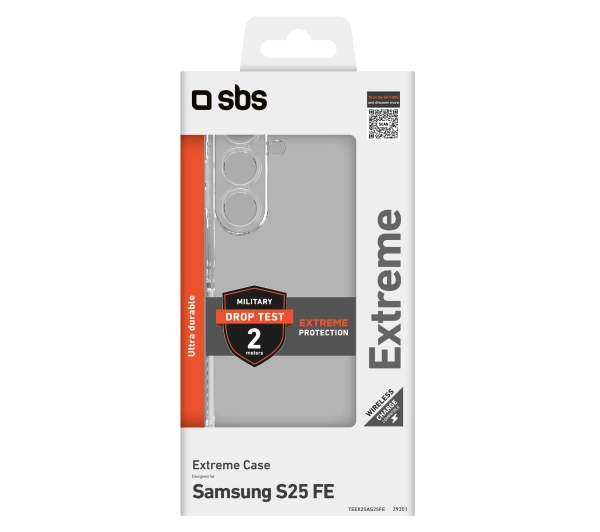 SBS Extreme X2 do Galaxy S25 FE Przezroczysty