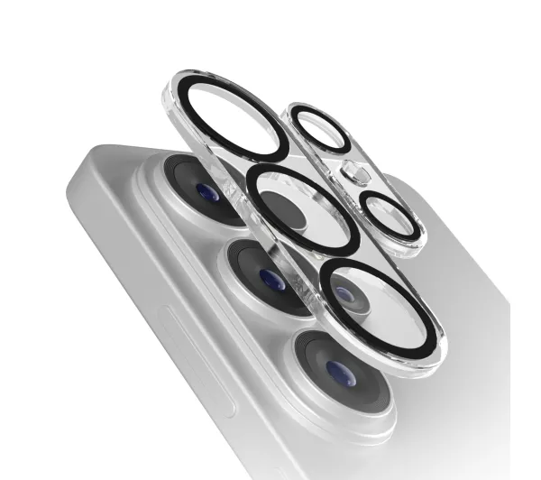 SBS Szkło ochronne SBS na tylną kamerę do Samsung Galaxy S26 Ultra - z czarną ramką