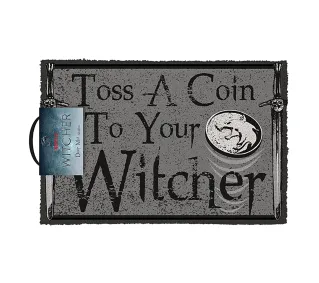 Pyramid Coir Doormat Wiedźmin Toss A Coin