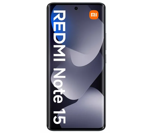 Xiaomi REDMI Note 15 8/256GB Funkcje AI 6,77" 120Hz 108Mpix Czarny - Kup na Raty - RRSO 0%