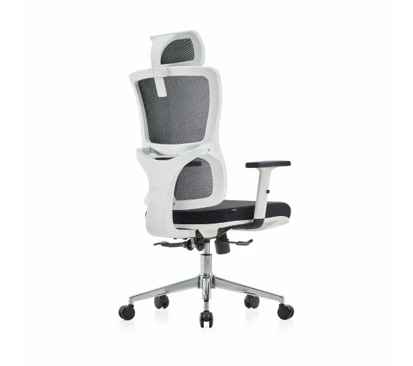 Cobra Office Expert HF701WH Biurowy do 150kg Tkanina Czarno-biały - Kup na Raty - RRSO 0%