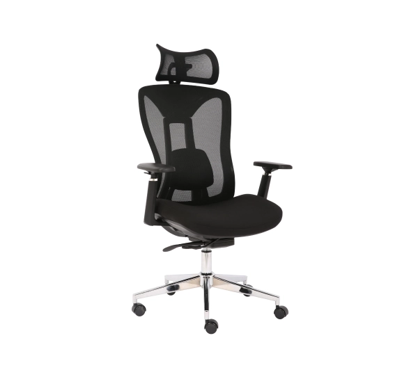 Cobra Office Expert HF702BK Biurowy do 150kg Tkanina Czarny