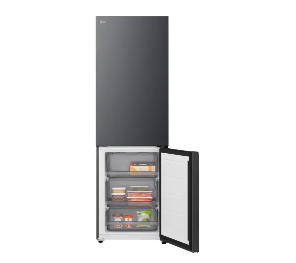 LG GBBSJ1CCEP Pełny No Frost 186cm Komora świeżości Szuflada z kontrolą wilgotności Zdalne sterowanie Ciemny Srebrny - Kup na Raty - RRSO 0%