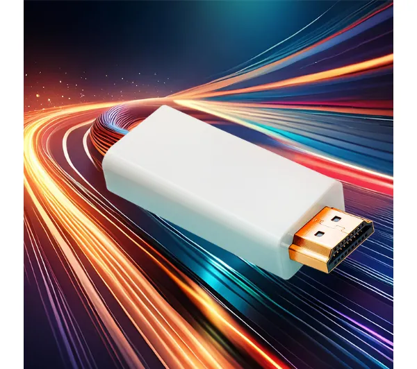 Qoltec 50414 USB 3.1 typ C - HDMI A 1m Biały