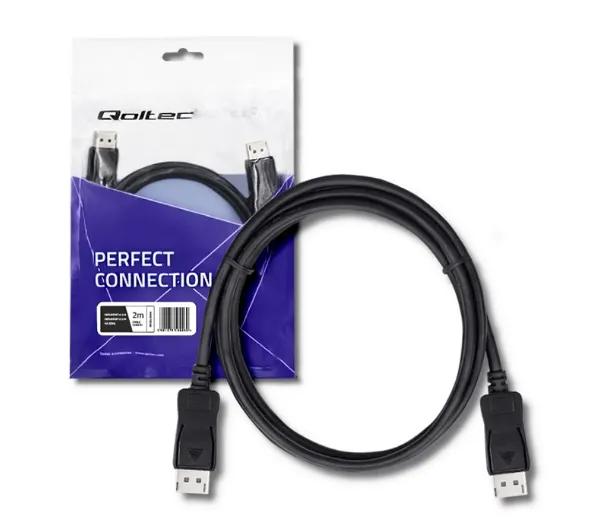 Qoltec V1.2 50446 2m Czarny